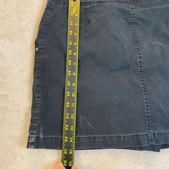 Dockers Womens Black Mini Skirt Size 8 Cotton/Spandex Blend Casual Favorite Fit - Picture 4 of 10